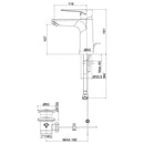 Paffoni Orange OG075CR miscelatore lavabo con scarico automatico
