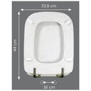 Sedile compatibile Conca Ideal Standard champagne