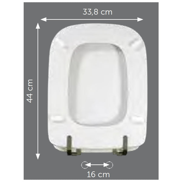 Sedile compatibile Conca Ideal Standard champagne