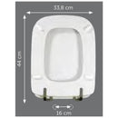 Sedile compatibile Conca Ideal Standard champagne