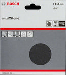 Bosch set 10 dischi abrasivi 115 mm, grana 120