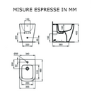 Bidet a terra monoforo i.life S T459501 Ideal Standard