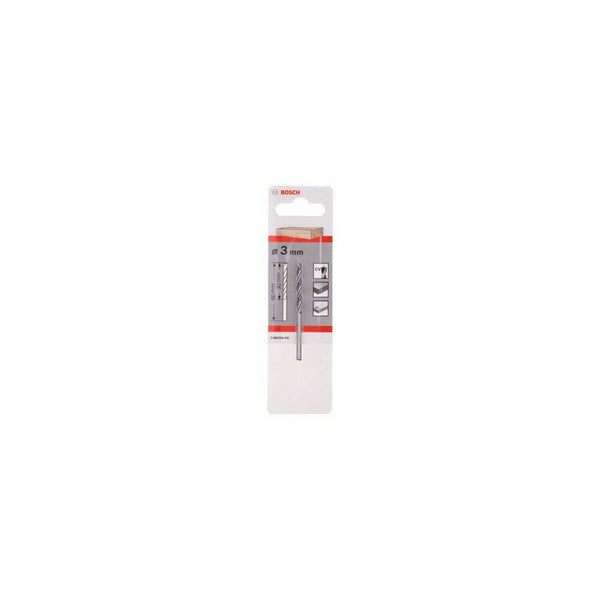 Bosch punta elicoidale per legno 3 x 33 x 61 mm, diametro 3 mm