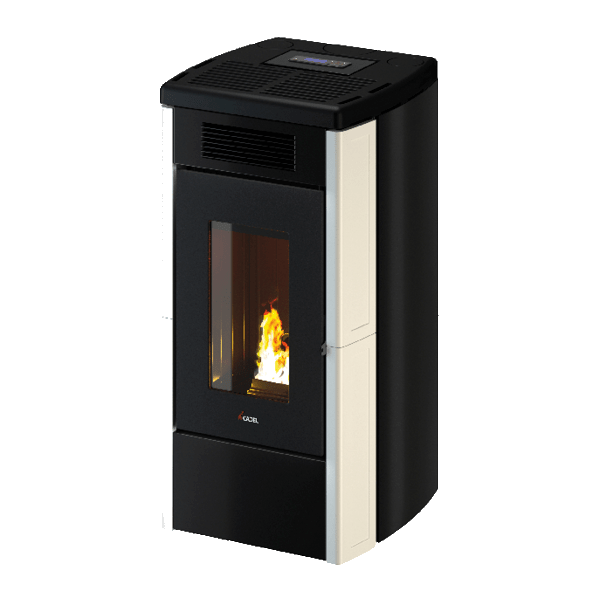 Cadel Atena Plus 12 stufa Pellet Air Plus canalizzabile 12 KW maiolica