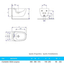 Pozzi Ginori Citterio bidet sospeso