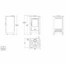 Superior Sibilla stufa a legna 8 KW