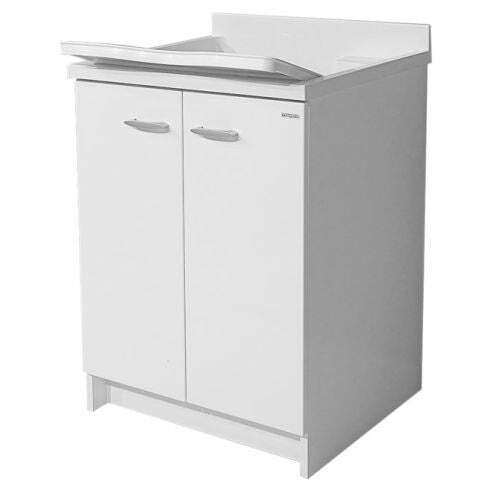 Montegrappa Edilla lavatoio con asse termoplastico 60x60cm