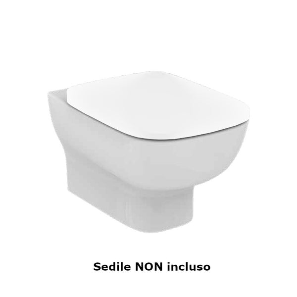 Vaso sospeso Esedra T278601 Ideal Standard bianco lucido