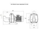 Dab Jet 151 M IE2 elettropompa centrifuga autoadescante 1,1 kW 60211567