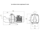 Dab JET 151 M IE2 elettropompa centrifuga autoadescante 230V 1,1 kW