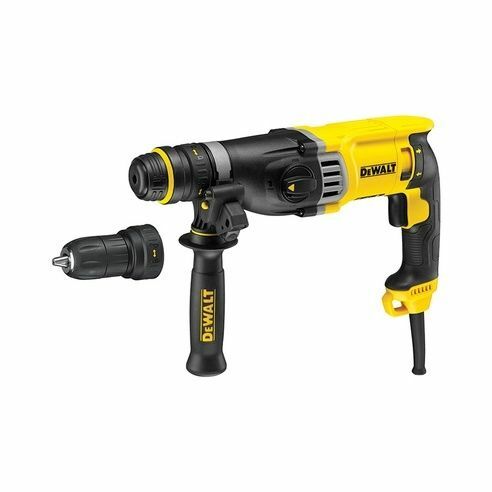 DeWalt Tassellatore SDS Plus 3 Modalità 28mm 900W Doppio Mandrino Attacco Rapido