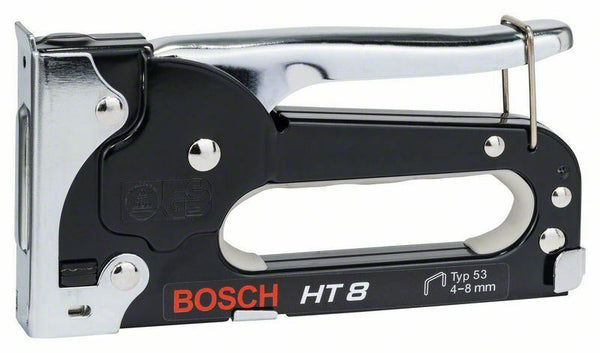 Bosch graffatrice manuale HT 8 per facile rimozione dei punti, per graffe tipo 53