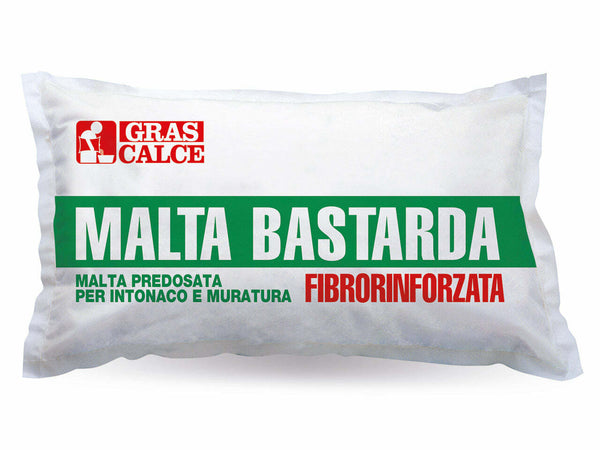 Gras Calce malta bastarda fibrorinforzata in sacco da KG.25