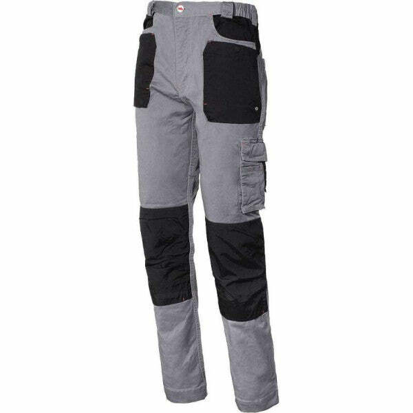 ISSALINE Stretch pantaloni TG.S grigio/nero