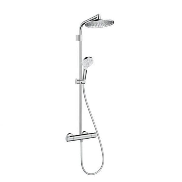 Colonna doccia Crometta S Showepipe 240 Varia Hansgrohe 26781000 con termostatico