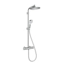 Colonna doccia Crometta S Showepipe 240 Varia Hansgrohe 26781000 con termostatico