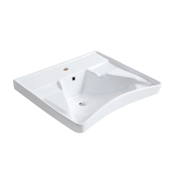 Lavabo ergonomico con poggia gomiti Ponte Giulio 140 B40CMS14