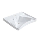 Lavabo ergonomico con poggia gomiti Ponte Giulio 140 B40CMS14