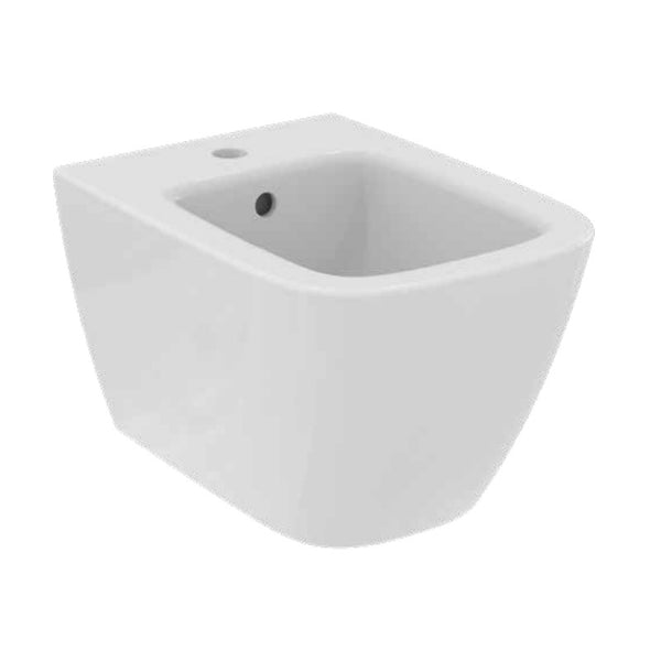 Bidet sospeso I.LIFE S T459301 Ideal Standard monoforo bianco lucido