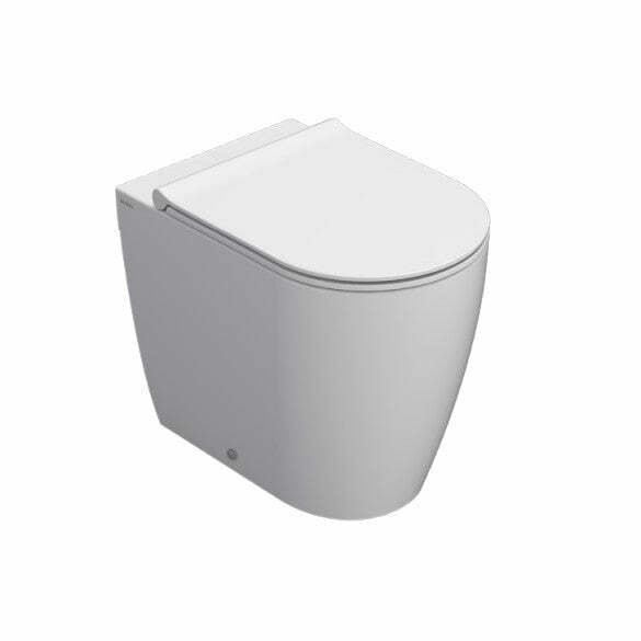 Ceramica Globo MODE ME001BI vaso a terra senza brida bianco