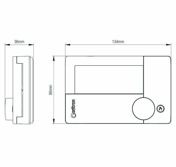 Seitron Freetime Evo Cronotermostato digitale giornaliero-settimanale