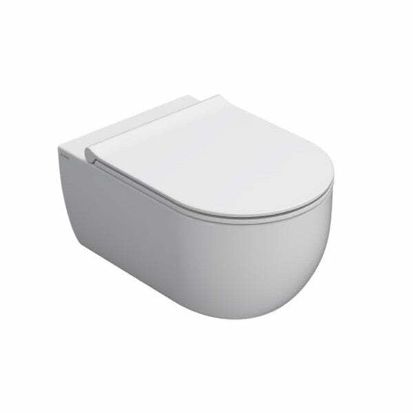 Ceramica Globo MODE MES02BI vaso sospeso senza brida bianco