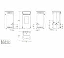 Superior Cleope stufa a pellet ermetica 6 KW