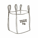 Big Bag 1411BL sacco Arrigoni per cantiere 1500 kg 90 x 90 x 125 cm