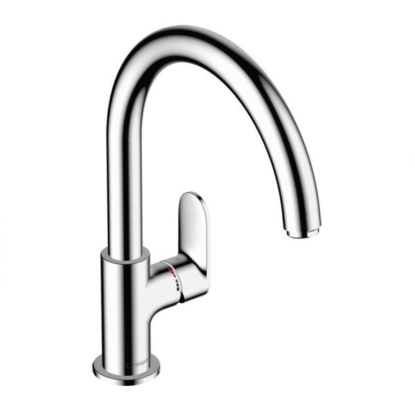 Miscelatore cucina Vernis Blend M35 Hansgrohe bocca orientabile