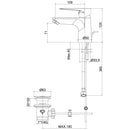 Paffoni Orange OG065CR miscelatore lavabo small con scarico automatico