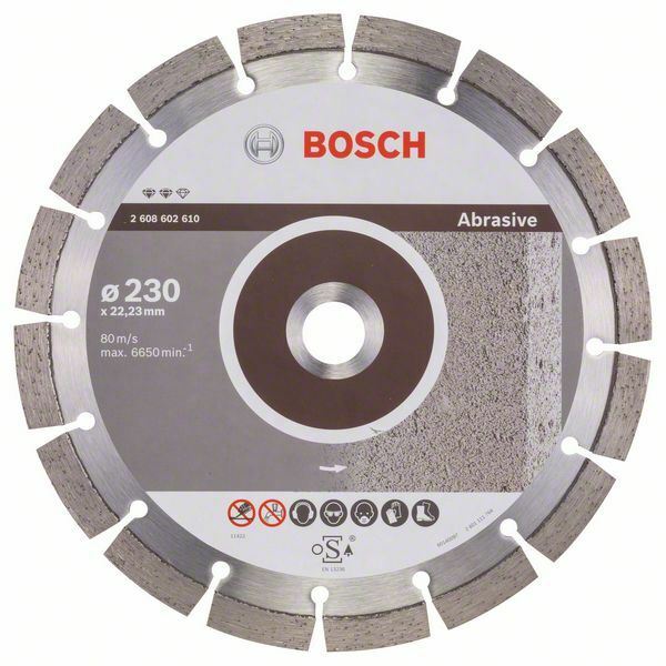 Bosch Expert for Abrasive disco diamantato 230 x 22,23 x 2,4 x 12 mm
