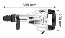 Bosch GSH 11 VC Martello demolitore con attacco SDS-max