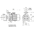 Dab K 50/400 T pompa centrifuga monogirante TRIFASE 7,5 kW