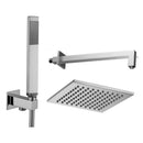 Set doccia Paffoni QUADRO ZKIT075CR con doccetta e soffione