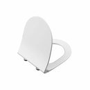 Vitra Sento sedile slim chiusura rallentata - bianco opaco