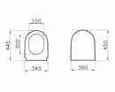Vitra Nest sedile chiusura ammortizzata - bianco