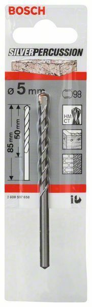 Bosch CYL-3 punta per calcestruzzo, 5 x 50 x 85 mm