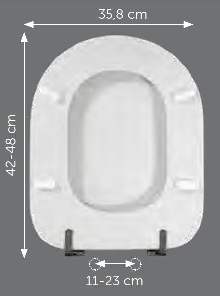 Sedile compatibile Cesame Belle Epoque Bianco