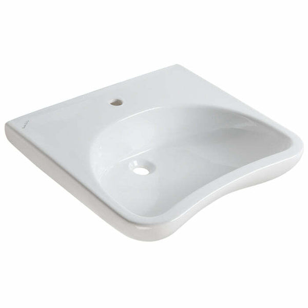 Ponte Giulio Casual lavabo ergonomico 64x55,5 cm bianco europa