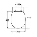 Ideal Standard CONNECT Vaso sospeso con sedile