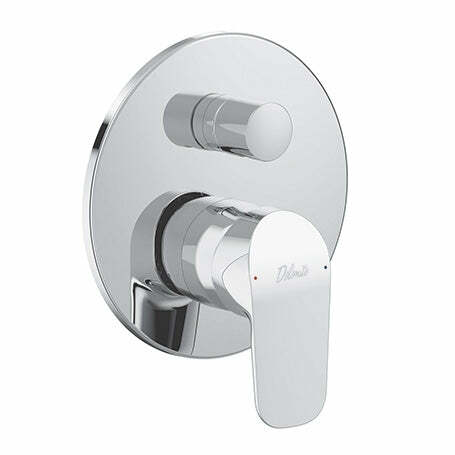 Ceramica Dolomite Base miscelatore vasca/doccia monocomando a incasso con deviatore cromo A6728AA