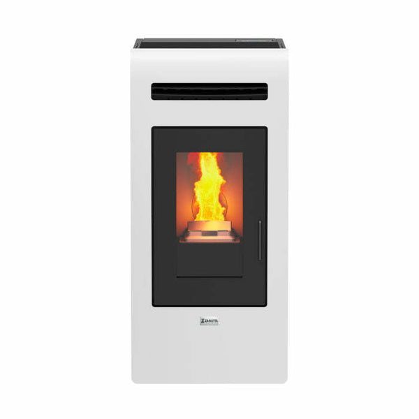 Zanutta SATURNO 14C stufa a pellet 13,2 kW - bianco
