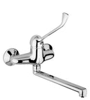 Miscelatore lavello a muro con leva clinica Paffoni Nettuno Due ND302CR
