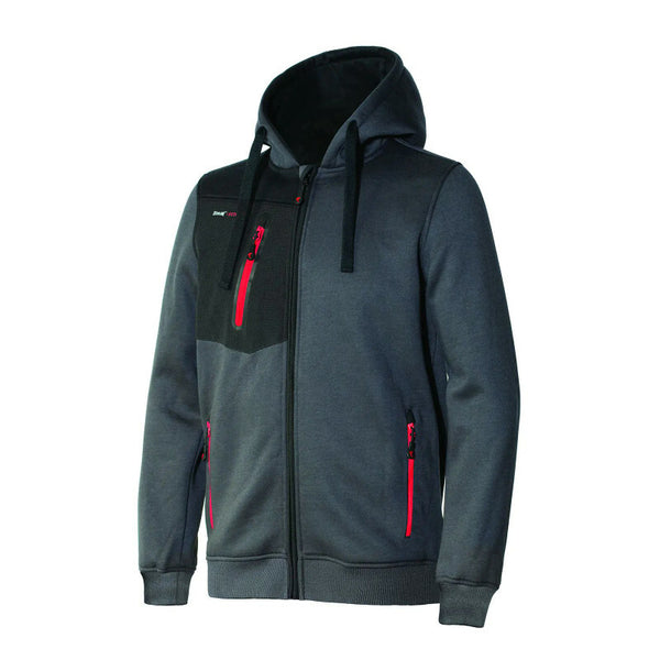 Felpa invernale Tube 8883B-081-L IssaLine taglia L grigio antracite