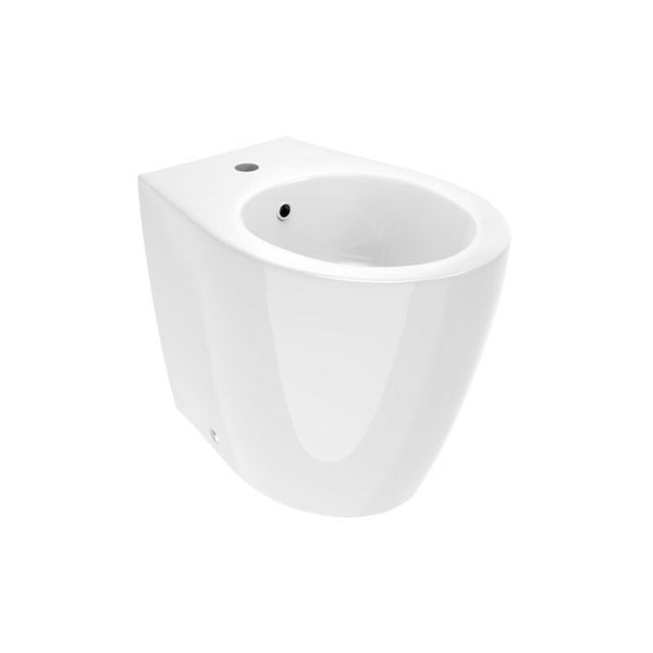 Bidet a terra Kite BCKTELBIDE Ercos bianco lucido