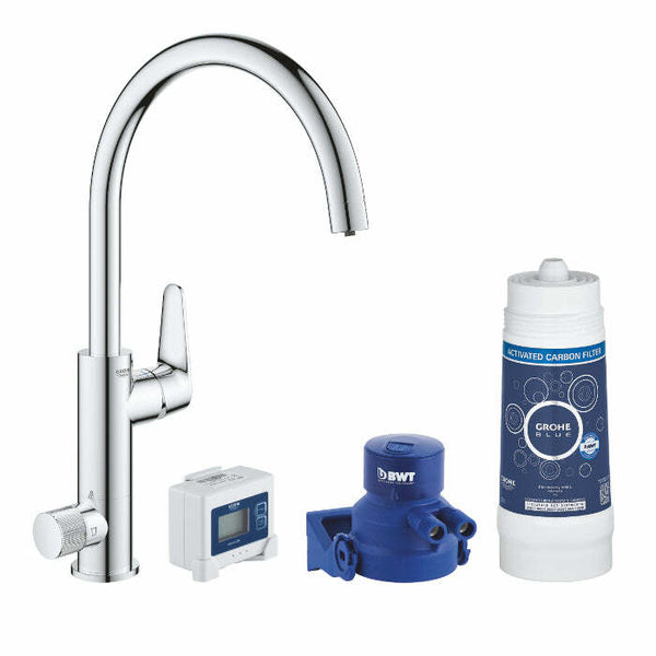 Grohe Blue Pure BauCurve starter kit miscelatore con bocca