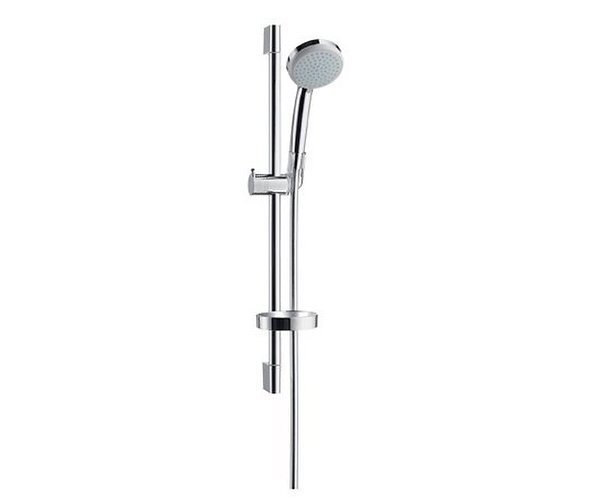 Set doccia Vario Croma 100 Hansgrohe 65 cm con doccetta e portasapone