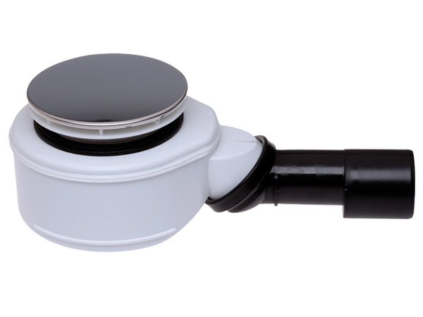 HL 520 Sifone per piatti doccia basso DN50 con snodo sferico per fori 90mm