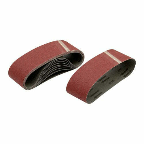 DeWalt Nastro Abrasivo Per Levigatrici A Nastro 533 x 75 mm (80 grana) - 10 pezzi