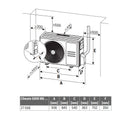 Unita' esterna Climate 5000 MS 27 OUE Bosch 27.000 btu per 3 unita' interne